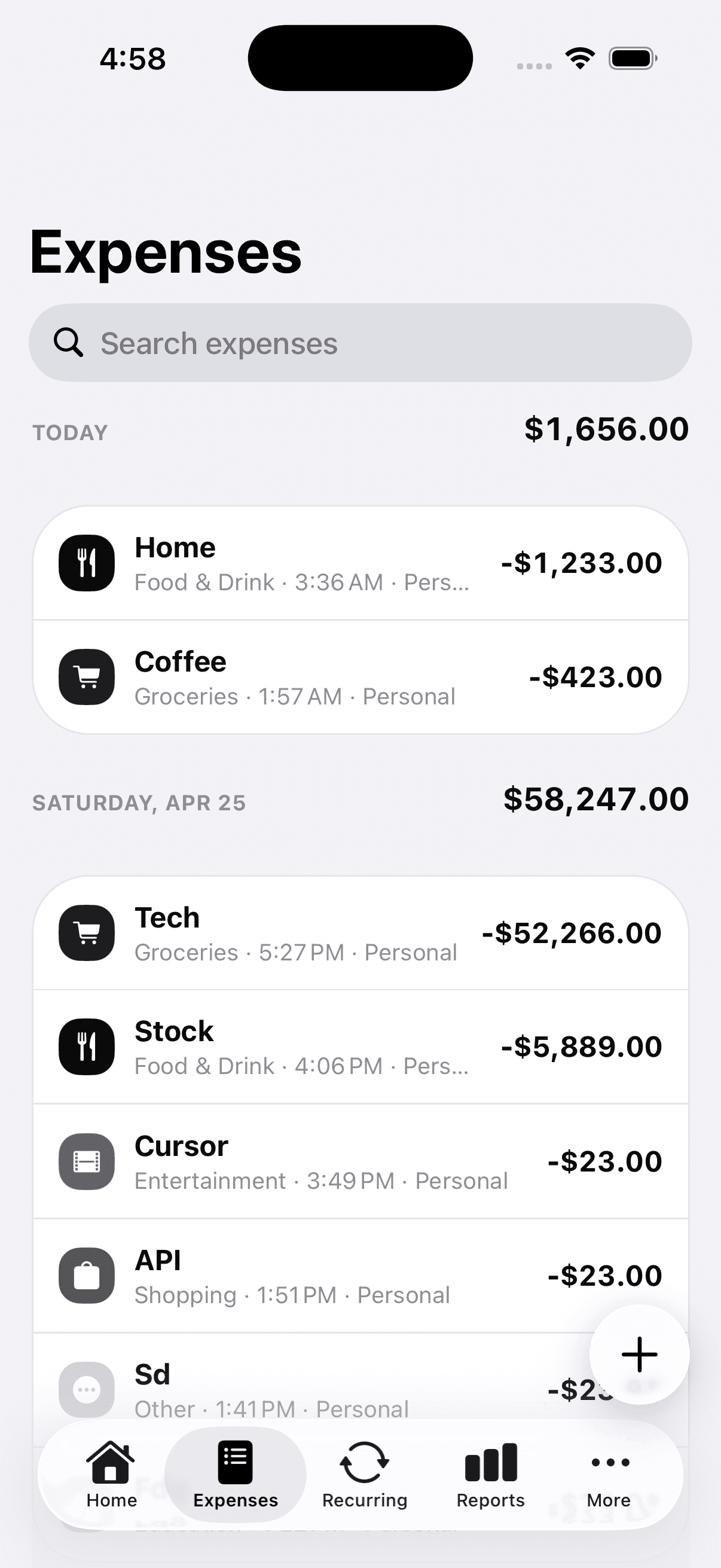 Expenses